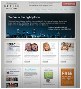 Retter Dental - Website Content